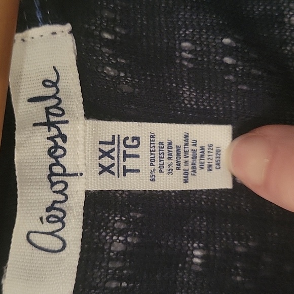 AEROPOSTALE -Semi-sheer top - LIKE NEW! - Picture 4 of 5